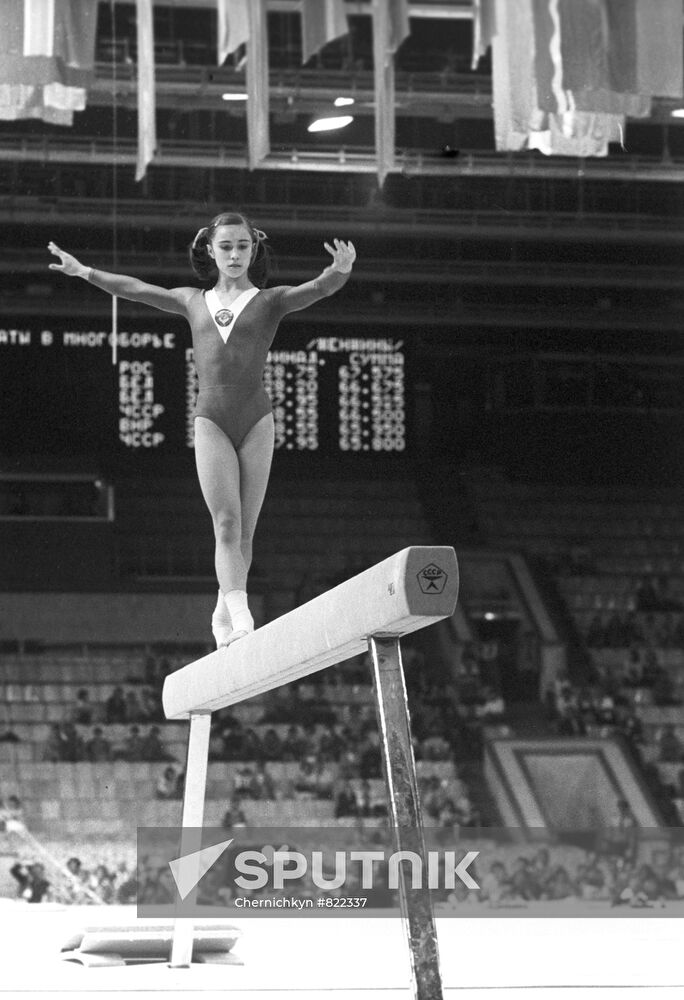 Gymnast Stella Zakharova