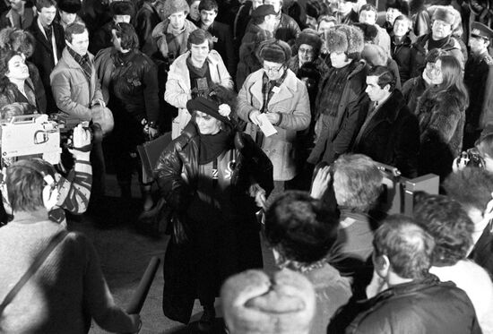 Italian singer Loredana Bertè