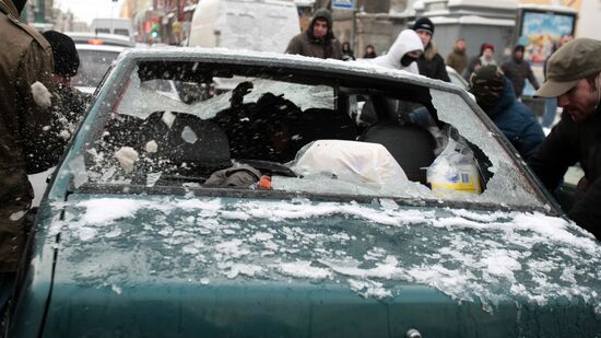 St. Peterburg rally protests Yegor Sviridov's death