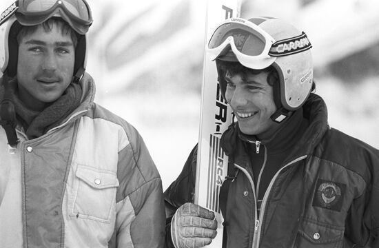 Ski racers