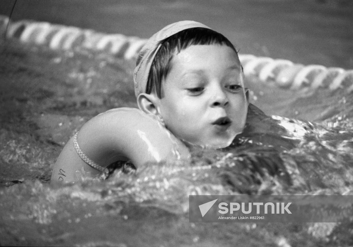 Young swimmer