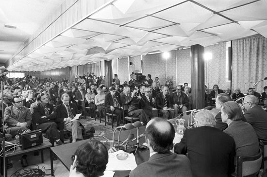 News conference