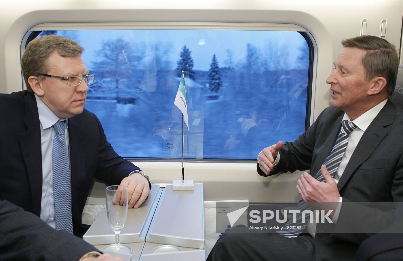 Alexei Kudrin, Sergei Ivanov