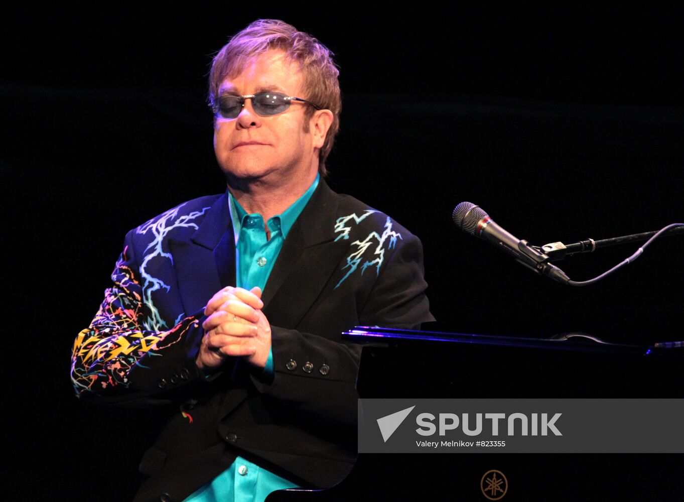 Concert of singer Elton John