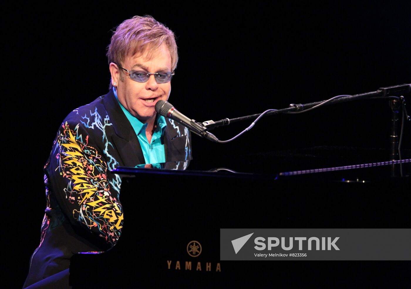 Concert of singer Elton John