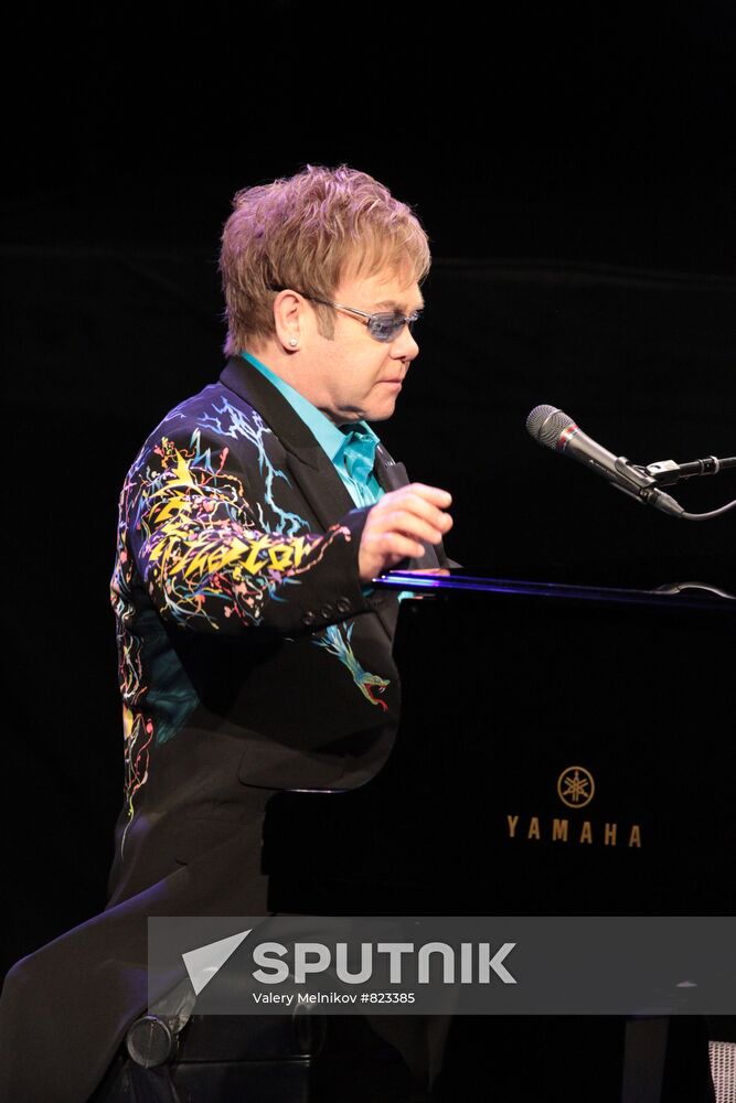 Elton John in concert