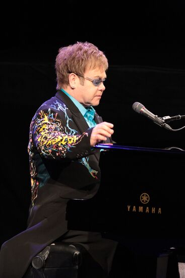 Elton John in concert