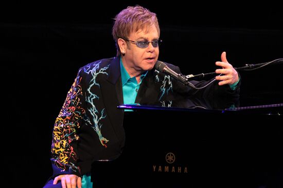 Elton John in concert
