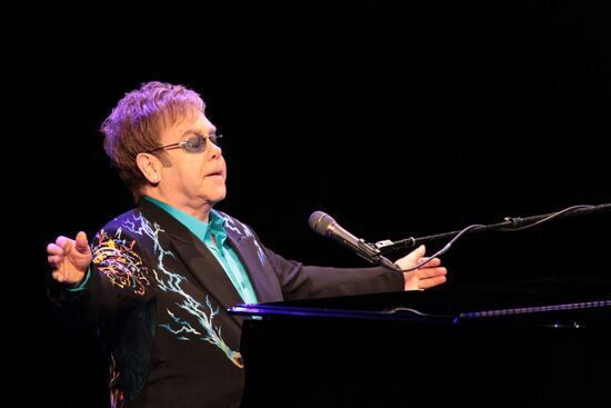 Elton John in concert