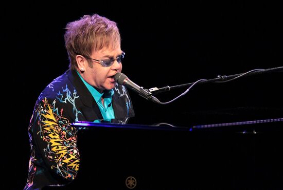 Elton John in concert