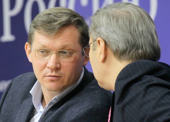 Mikhail Kasyanov and Vladimir Ryzhkov