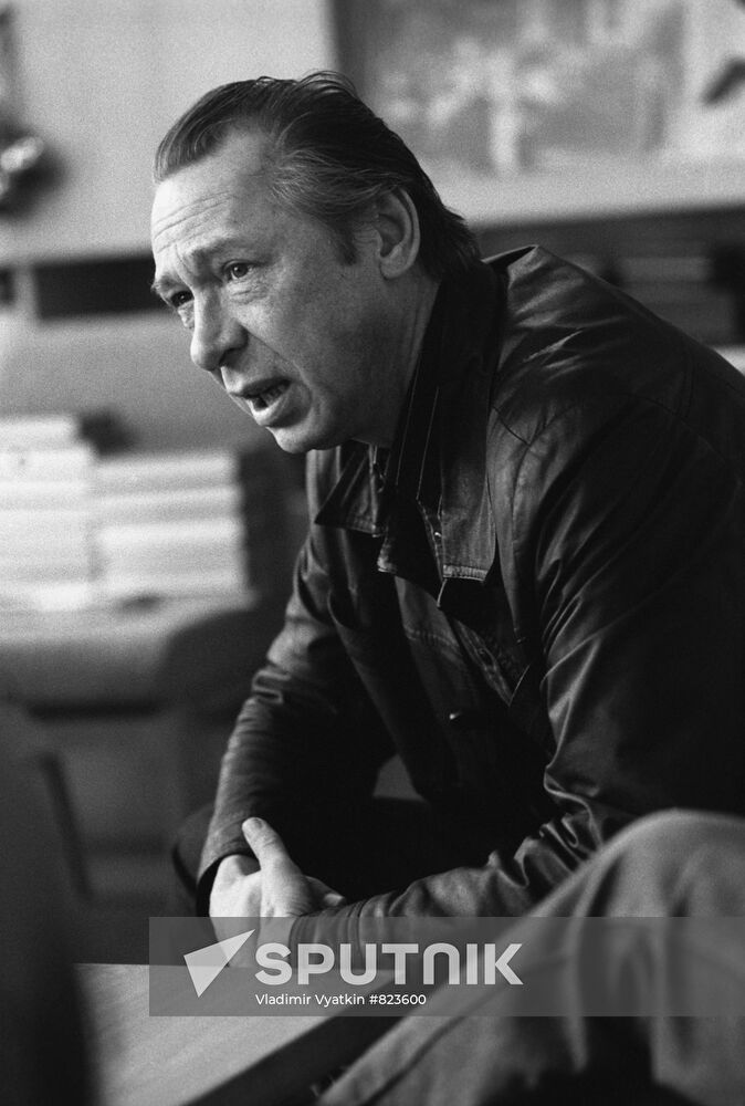 People's Artist of USSR Oleg Yefremov