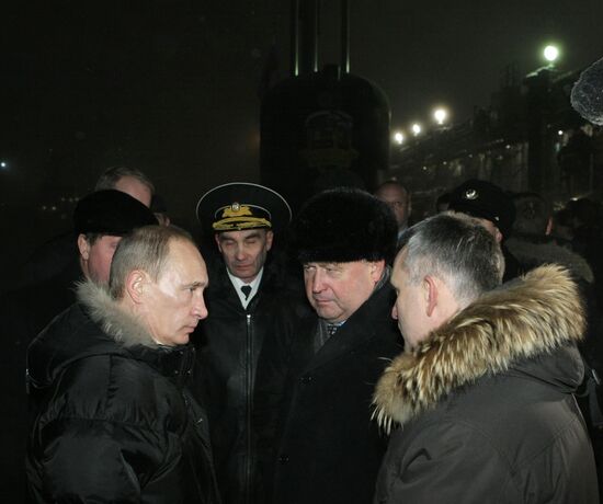 Vladimir Putin makes working trip to Severodvinsk