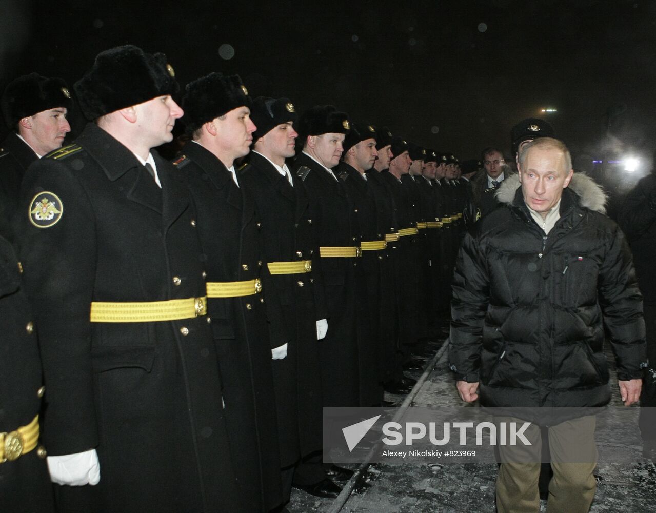 Vladimir Putin makes working trip to Severodvinsk
