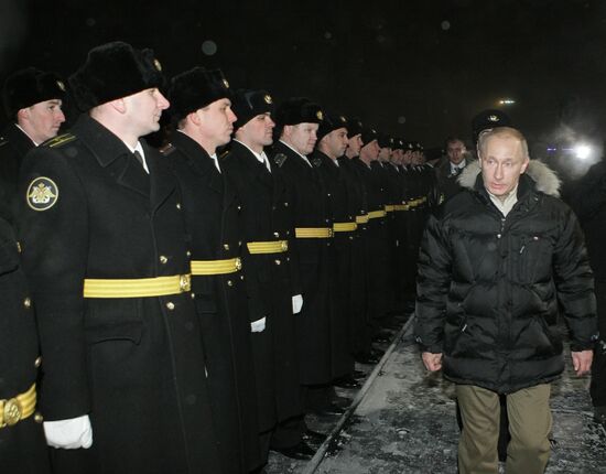 Vladimir Putin makes working trip to Severodvinsk