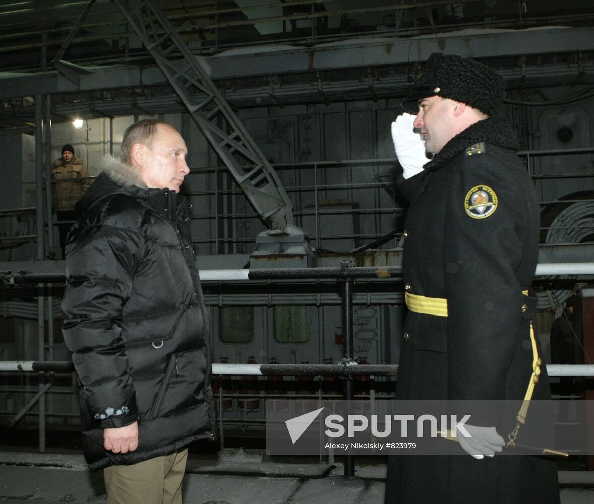 Vladimir Putin makes working trip to Severodvinsk