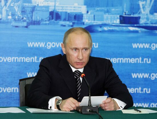 Vladimir Putin makes working trip to Severodvinsk
