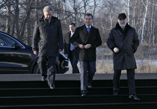 Dmitry Medvedev visits Skolkovo Innovation Center