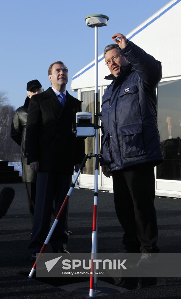 Dmitry Medvedev visits Skolkovo Innovation Center