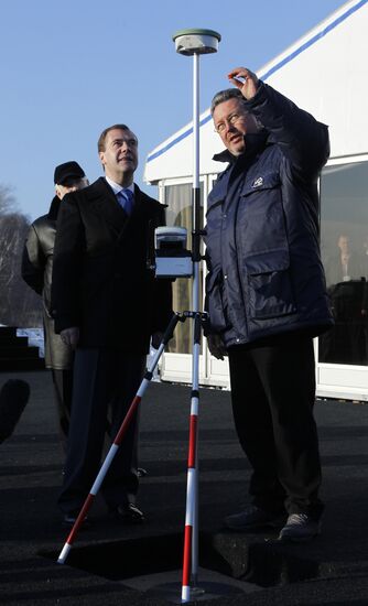Dmitry Medvedev visits Skolkovo Innovation Center
