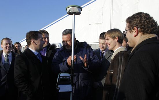 Dmitry Medvedev visits Skolkovo Innovation Center