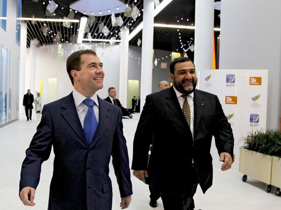 Dmitry Medvedev visits Skolkovo Innovation Center