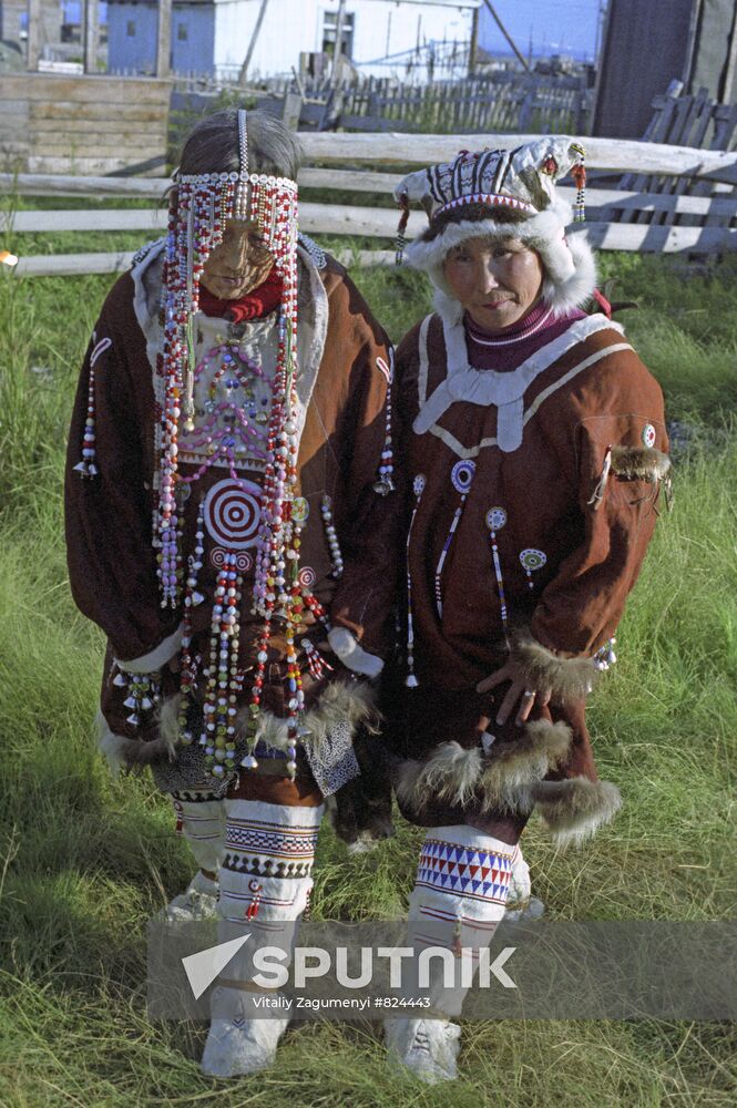 Koryak festival dress