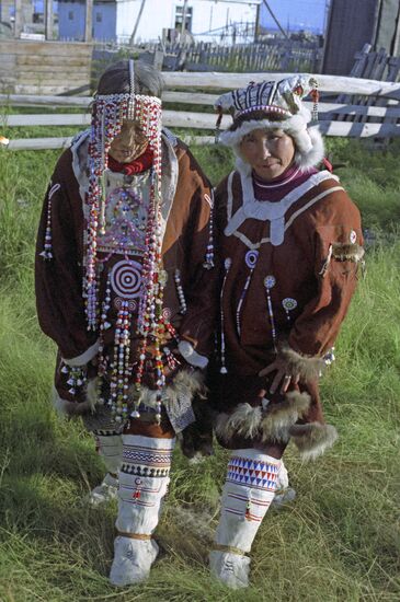 Koryak festival dress