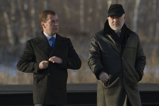 Dmitry Medvedev visits Skolkovo Innovation Center