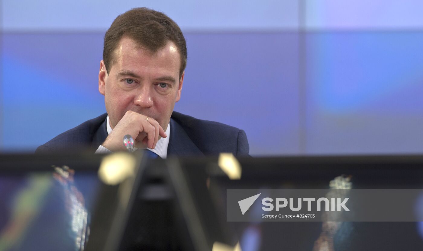 Dmitry Medvedev visits Skolkovo Innovation Center