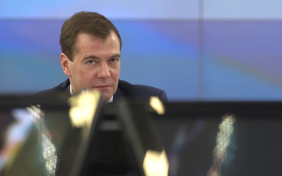 Dmitry Medvedev visits Skolkovo Innovation Center