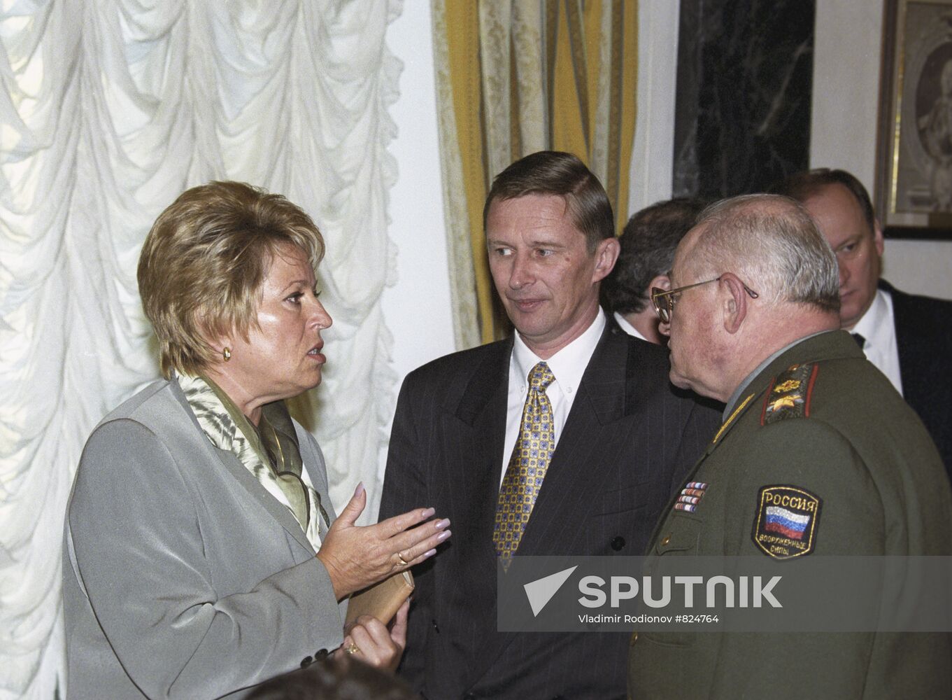 Valentina Matviyenko, Sergei Ivanov and Igor Sergeyev