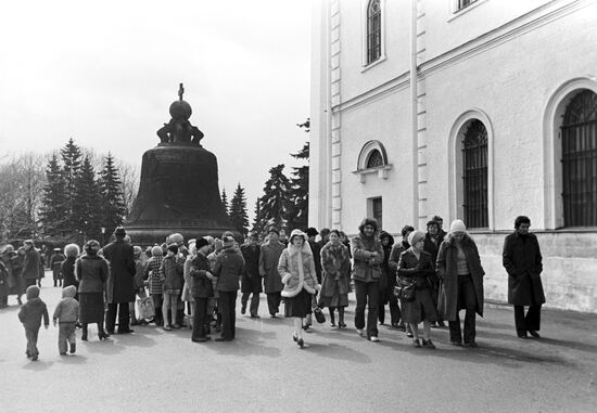 National Theater of Belgrade on excursion in the Kremlin