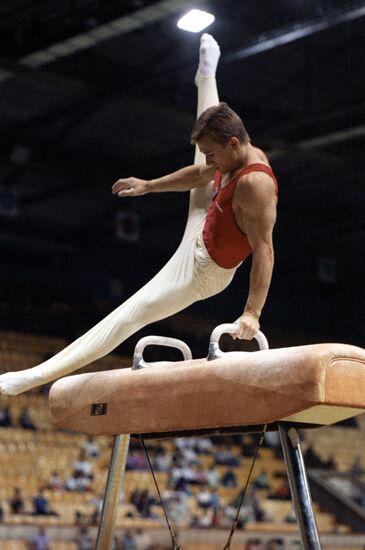 Gymnast Igor Korobchinsky