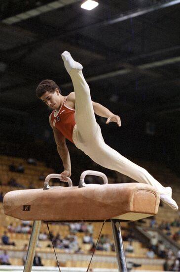 Gymnast Valery Belenky