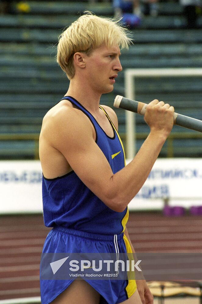 Track and field athlete Maxim Tarasov