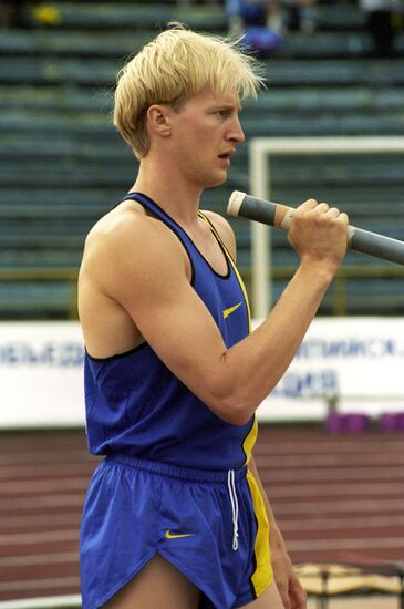 Track and field athlete Maxim Tarasov
