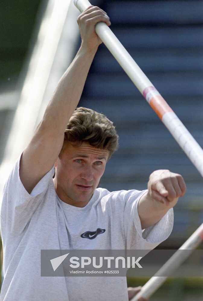 Athlete Sergey Bubka