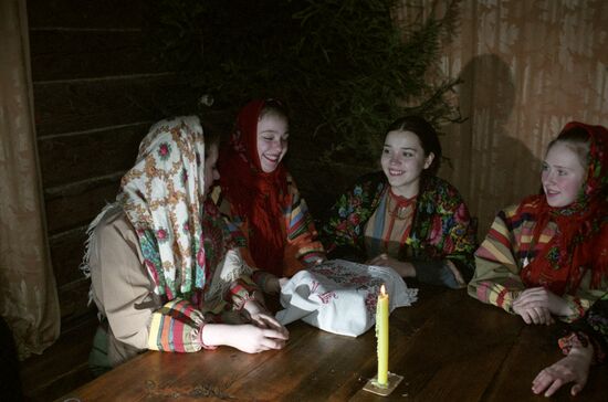 Christmas fortune telling