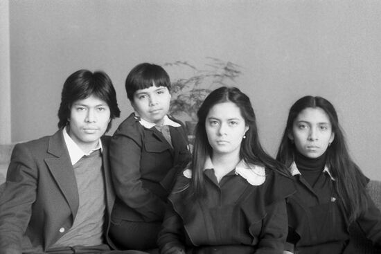 Guatemalan students of Ye.Stasova Boarding School