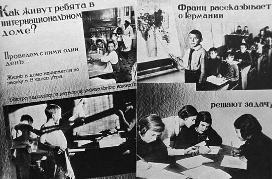 1930s photos from archive of Stasova boarding school