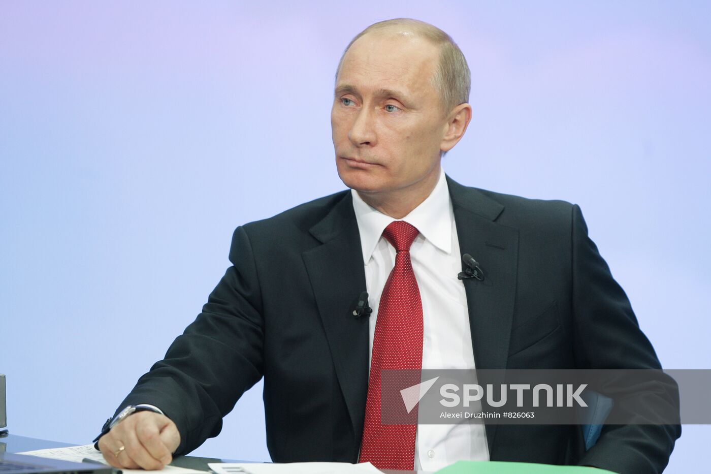 Televised live call-in show with Vladimir Putin