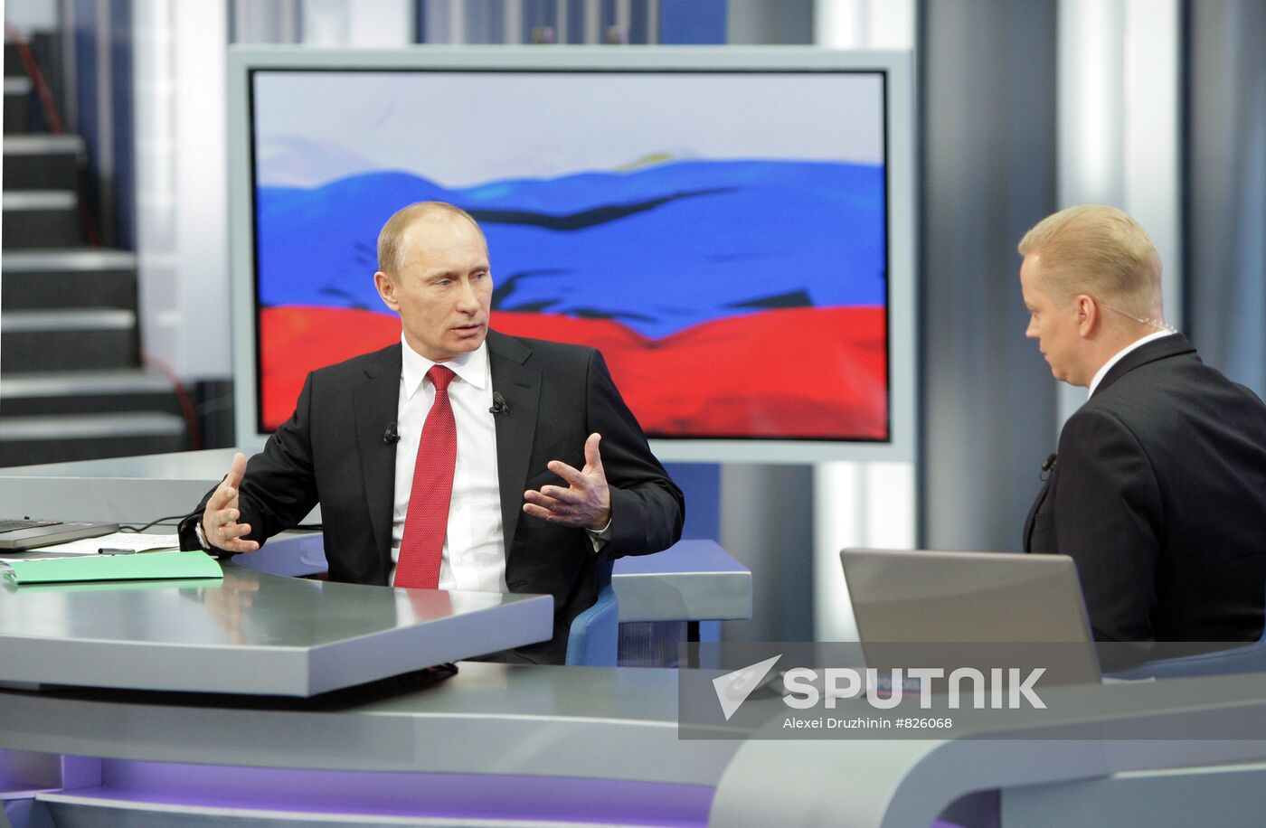Televised live call-in show with Vladimir Putin