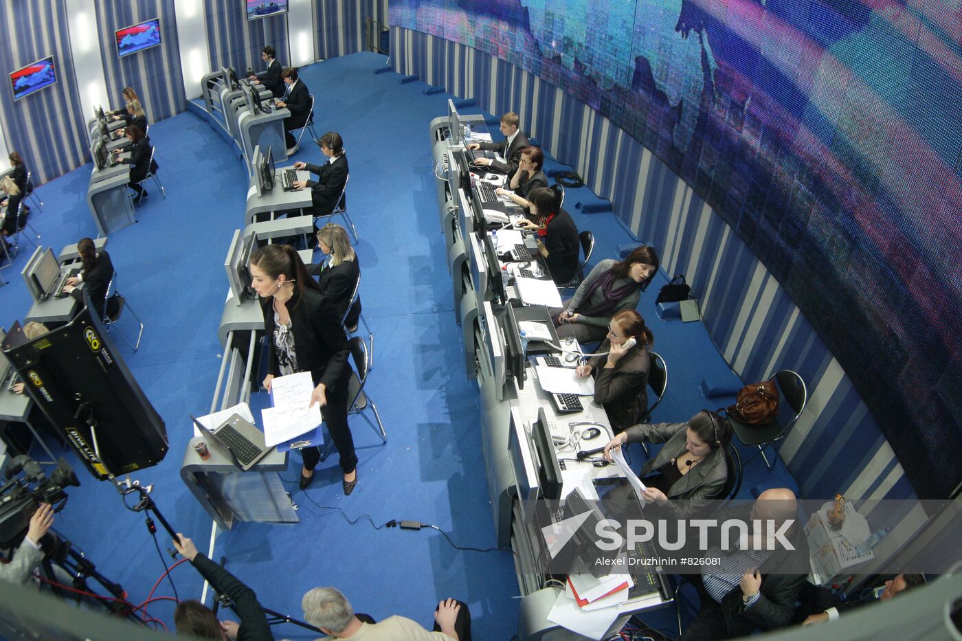 Televised live call-in show with Vladimir Putin