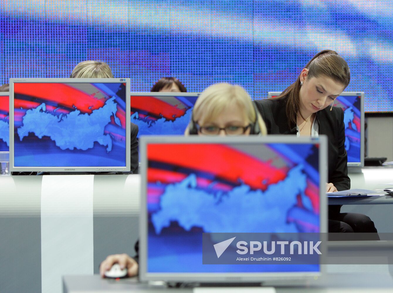 Televised live call-in show with Vladimir Putin