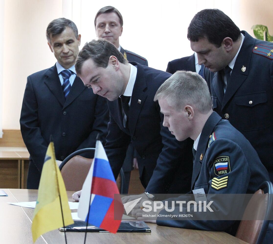 Dmitry Medvedev's working trip to Ryazan