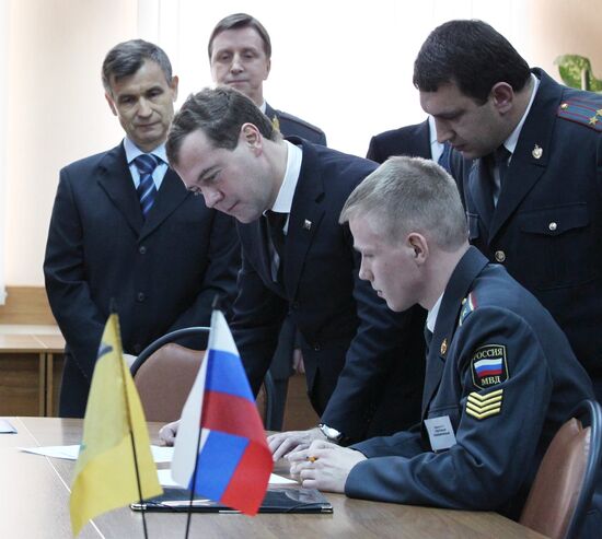Dmitry Medvedev's working trip to Ryazan