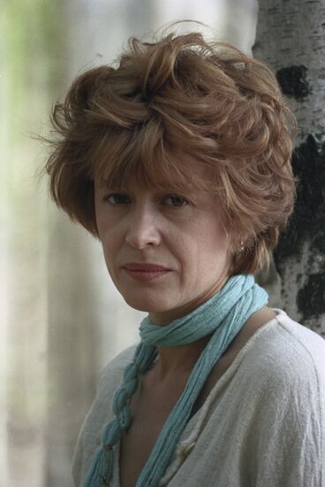 Soviet and Russian stage and screen actress Marina Neyolova