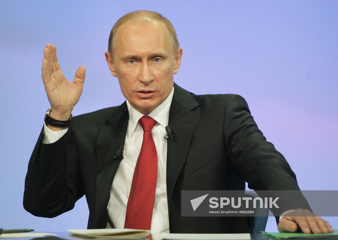 Televised live call-in show with Vladimir Putin