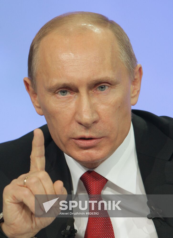 Televised live call-in show with Vladimir Putin